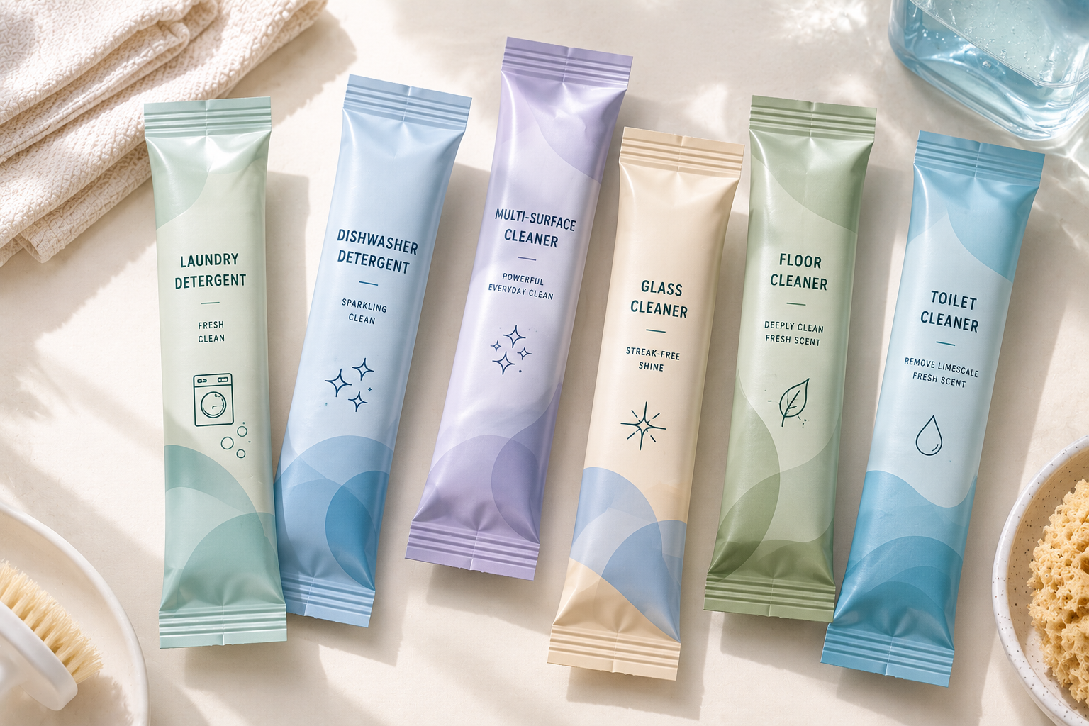 Professional-looking purple brand packaging by RubeeFlex for a small business